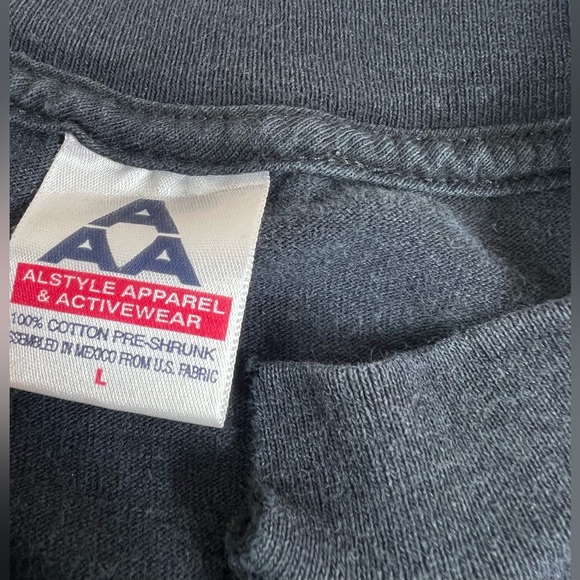 Vintage 90s Betty Boop Motorcycles Chopped Sleeveless T Shirt Size Large - Picture 8 of 9